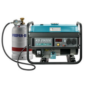 2900 W Gas- u. Benzin-Generator Stromaggregat Stromerzeuger KS 2900G