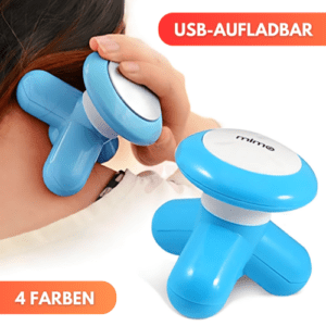 Massagegerät Elektrisch USB Shiatsu Massage Nackenmassagegerät Schultermassage