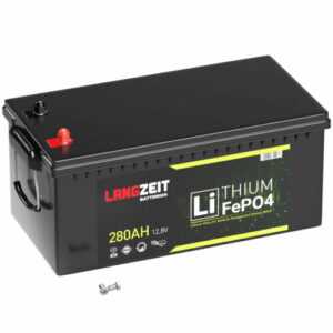 LiFePO4 280Ah 12V LANGZEIT Lithium Batterie Solarbatterie Wohnmobil Boot 200Ah