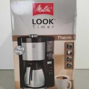 Melitta Look Therm Timer Kaffeemaschine 1025-18 Schwarz_3.6_5
