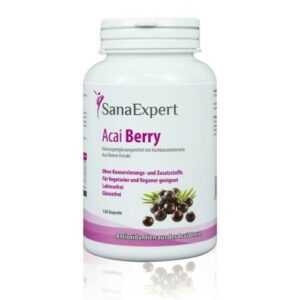 SanaExpert Acai Berry mit Açaí-Extrakt und Antioxidantien, vegan, 120 Stück