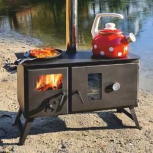 Outdoor-Ofen "Traudel" - Gartenkamin, Holzbackofen, Zeltofen, Pizza-Ofen, ...