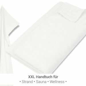 NEU Frottier Saunatuch 80x200cm Liegetuch Handtuch 100% Baumwolle Strandtuch