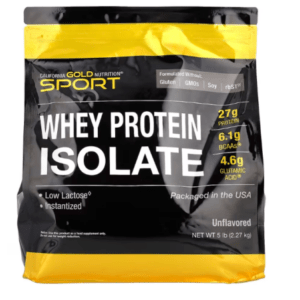 California Gold Nutrition, Whey Protein Isolate, geschmacksneutral, 2,27 kg