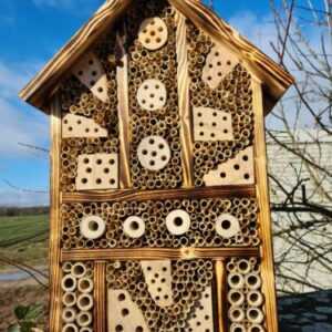 Insektenhotel Bienenhaus 100% Wildbienentauglich