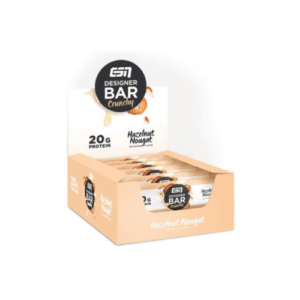 (MHD 21.05) ESN Designer Bar Crunchy 12 x 60g Protein Riegel Kiste