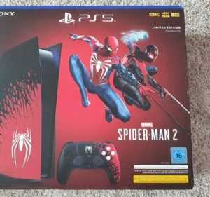 Sony PS5 Blu-Ray Edition!!NUR KONSOLE+ NEU 7.2 Spider-Man2 Limited Edtion+ Rechn