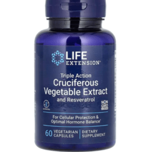 Life Extension, Kreuzblütler-Gemüseextrakt + Resveratrol, 60 pflanzliche Kapsel