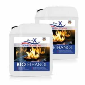 Bioethanol Bio Ethanol Kamin Premium 100%  Bio für Kamin 2 x 5 Liter