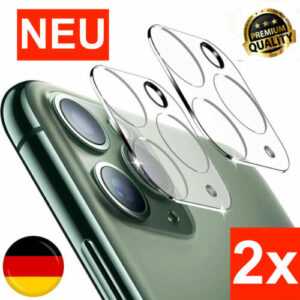 2x Kameraschutz Premium Glas für iPhone 14 Pro Max Plus Panzer Linse Hartglas