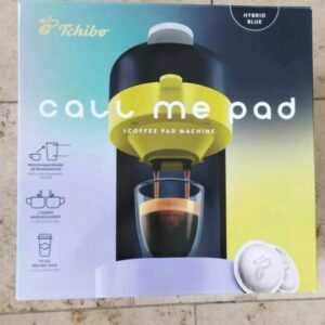 Tchibo Kaffeepadmaschine „CALL ME PAD“ Hybrid Blau