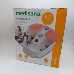Medisana Fußsprudelbad Elektrisches Fußbad Fußreflexzonenmassage Foot Entspannun