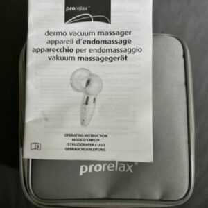 prorelax Vakuum-Massagegerät SENSITIVE | Anti-Cellulite-Gerät für schöne