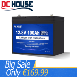 12V 100Ah LiFePO4 Lithium Batterie Akku BMS Solarbatterie Solaranlage RV Boot