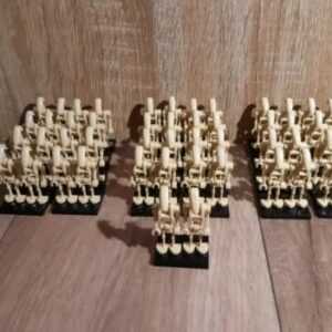 50 Star Wars Kampfdroiden Minifiguren Set mit LEGO kompatibel