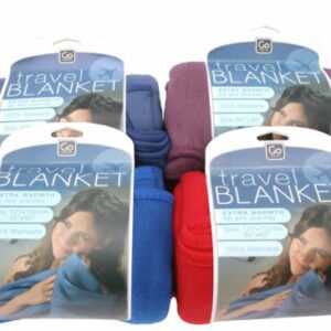 Go TRAVEL leichte Reisedecke Travel Blanket 152x127cm +FARBWAHL+