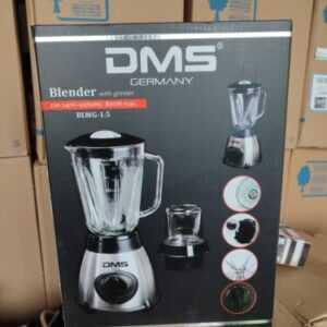 DMS® Edelstahl Standmixer mit Mühle Smoothie Mixer Blender Zerkleiner 1,5 Liter