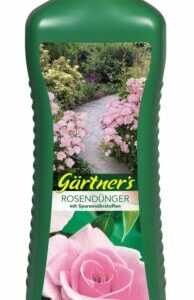 Gärtners Premium Rosendünger mit Spurenelementen 1L Volldünger Flüssigdünger