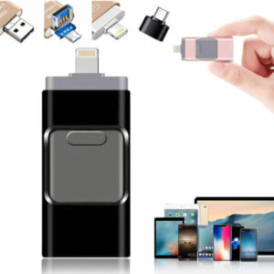 Phoxfer Backup Stick for iPhone & Android,Phoxfer 4-in-1 USB Stick Flash Drive&