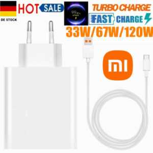 33W 67W 120W Xiaomi Schnell Ladegerät Ladekabel Mi 11 10T 9T 8 7 Note Redmi Pro