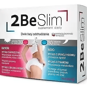 2Be Slim Gewichtsverlust Abnehmen Schlank Verdauung Tag Und Nacht 60 Tab. DHL