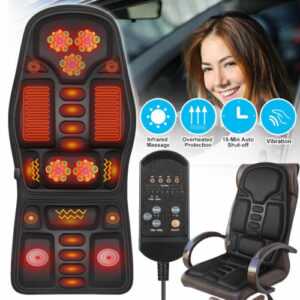 Massagesitzauflage Massagesitz Vibrations Rückenmassagegerät für Auto & Zuhause