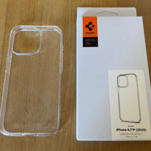 Spigen iPhone 15 Pro Hülle Liquid Crystal Clear Handyhülle Case Cover Bumper