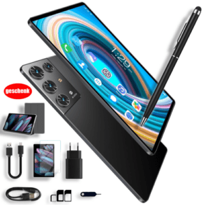 2024 Tablet 16GB+256GB Pad Android 13 Gaming Computer PC 10,1Zoll Wi-Fi Netflix