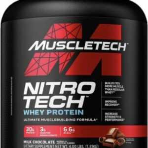 MUSCLETECH Proteinpulver, Nitro-Tech Protein , Milchschokolade , 1.81 kg