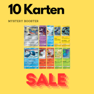 💯10 Pokémon Mystery Booster Set – Ideal für Sammler und Spieler🌟