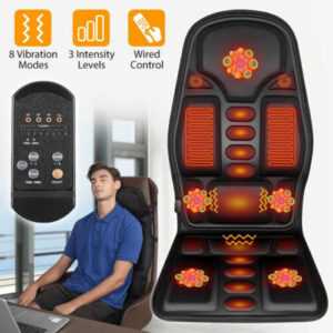 Massagesitzauflage Massagesitz Auto Zuhause Sitzmassagegerät Rückenmassagegerät