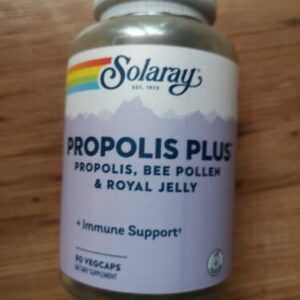 Propolis PLus von Solaray,Kombination aus Propolis, Blütenpollen und Gelée Royal