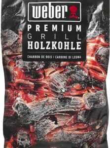 Weber Premium Holzkohle Grillkohle Holzkohle - 5 kg