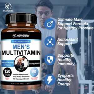 Multivitamin Für Männer - MultiMineral, Sägepalme, Lycopin - Prostatagesundheit