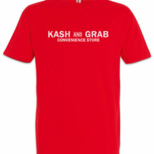 Kash And Grab T-Shirt Ian Frank Carl Gallagher Shameless Supermarkt Logo Symbol