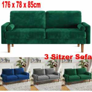 Dreisitzer Couch Sofa Modern 3 Sitzer Sofa Für Schlafzimmer Wohnzimmer Büro