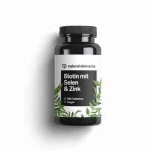 Biotin mit Selen & Zink Tabletten NATURAL ELEMENTS