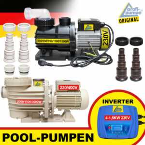 SCHWIMMBAD PUMPE FILTERPUMPE UMWÄLZPUMPE POOLPUMPE SWIMMINGPOOL FILTER PUMPE