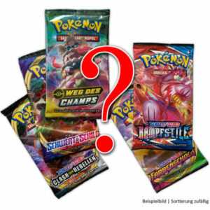 Pokemon Mystery Booster Set DEUTSCH 5x gemischte Boosterpacks Geschenk-Set NEU