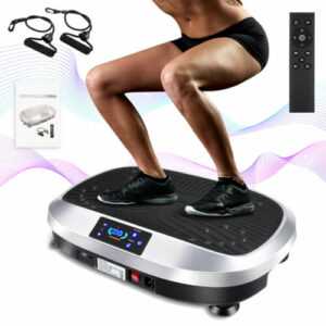 3D LETGOSPT Vibrationsplatte Vibrationstrainer Fitness Rüttelplatte 120 Xyrmschz