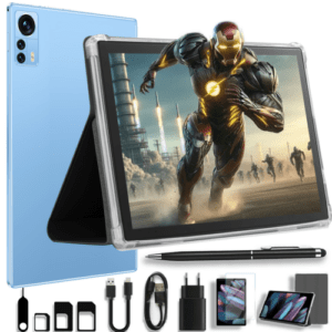 Android 13 Tablet 12GB RAM+256GB ROM 10,1Zoll Dual SIM Tablet 8000mAh Tab GamePC