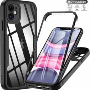 360 Hülle für iPhone 15 14 13 12 PRO MAX MINI Grad Tasche Case Handy Schutz