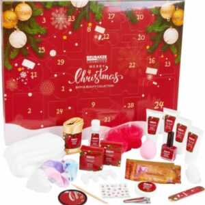 XXL Advent Kalender Beauty Rot Klassisch 24 x Spa + Kosmetik für Frauen Mädchen