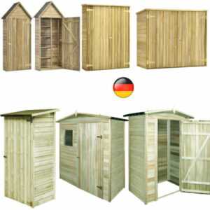 Gerätehaus XL Holz Geräteschuppen Gartenschrank Geräteschrank,Gartenhaus mit Tür