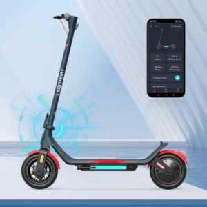 10 Zoll Elektroroller Elektro Roller 350W E-Scooter bis 30km Reichweite mit APP