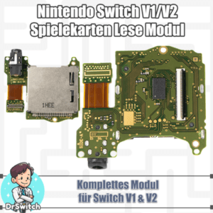 Nintendo Switch v1/v2 Spiele Kartenleser Modul Game Card Module - Kein Löten!