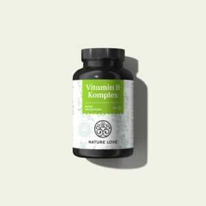 Vitamin B Komplex Kapseln Nature Love (180 Kapseln für 6 Monate)