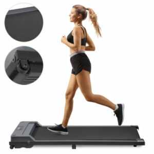 400W Elektrisches Laufband Elektrisch Laufband Walkpad Fitnessgerät Heimtrainer