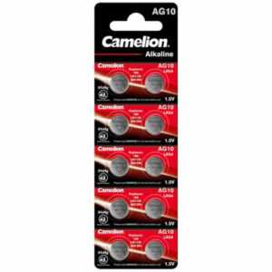 Camelion AG10 LR54 LR1130 389 BP10 - 1,5 Volt Alkali Mangan Knopfzelle 10er Set