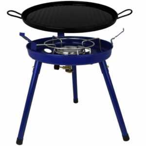 Gasgrill Campingkocher Schraubventil Camping Grillplatte Outdoor Butan Gas Grill